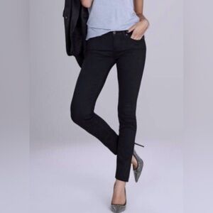 PAIGE Women's Classic Black Skinny Jeans